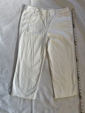 Jones New York White Stretch Dress Pants